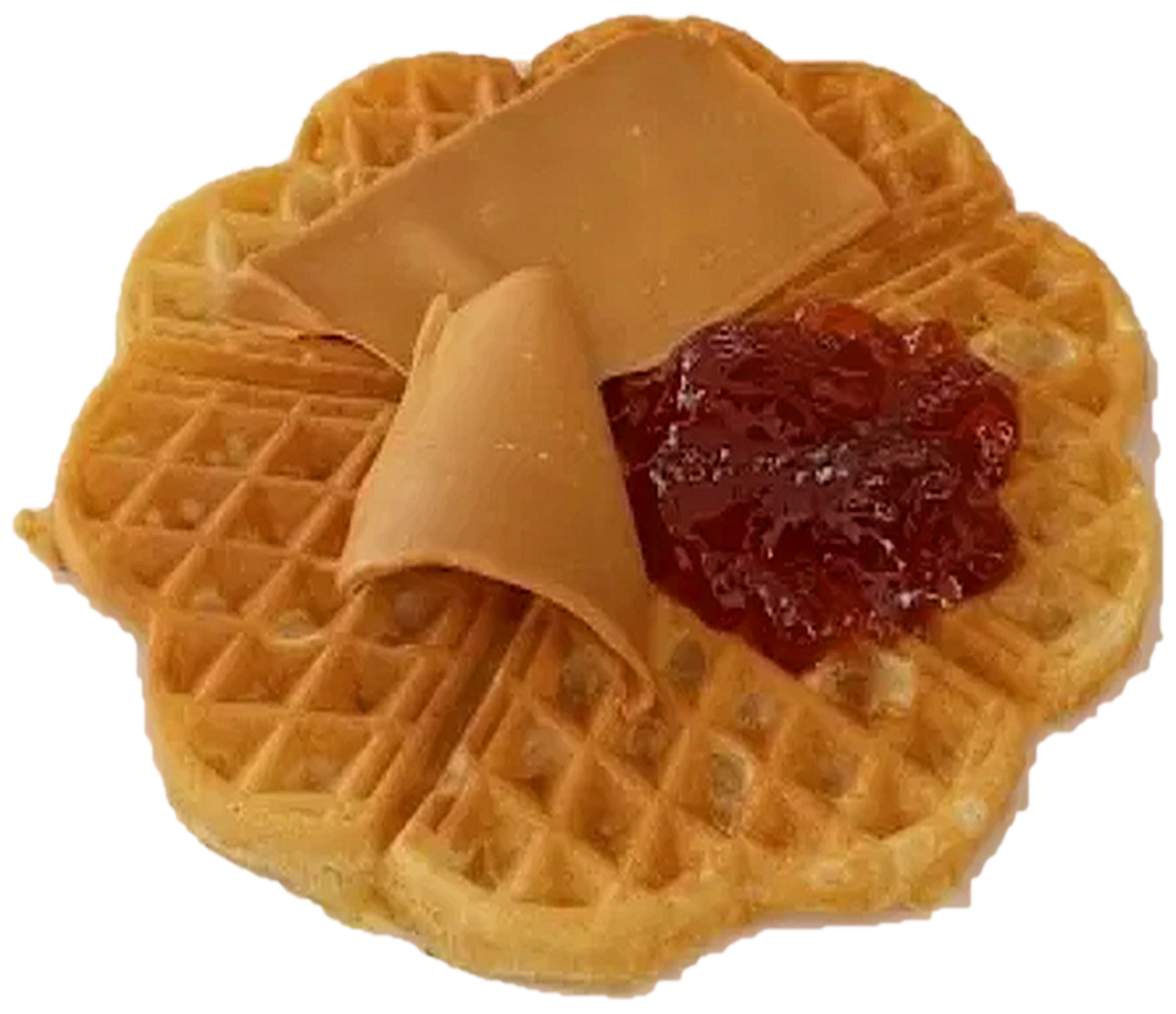 ブラウンチーズワッフル